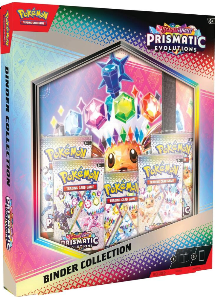 Pokemon - Scarlet & Violet - Prismatic Evolutions - Binder Collection