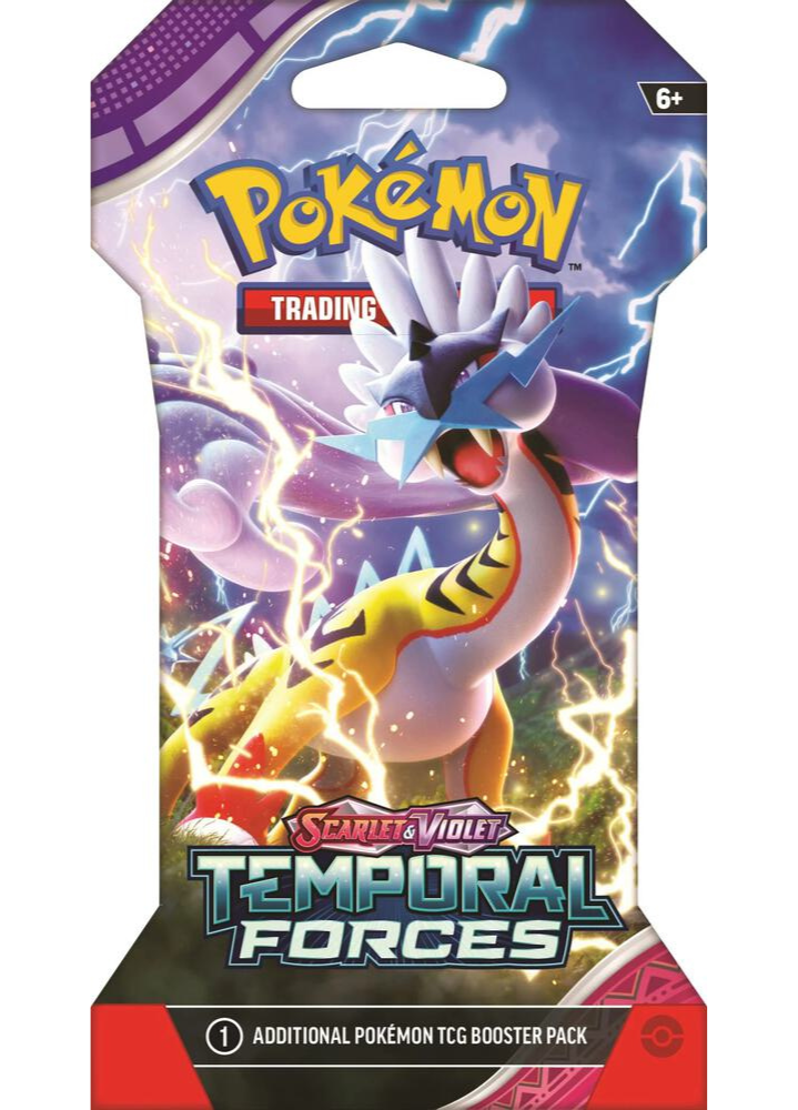 Pokemon - Scarlet & Violet - Temporal Forces - Sleeved Booster Pack