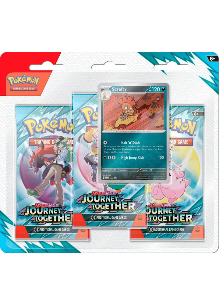 Pokemon - Scarlet & Violet - Journey Together - 3 Pack Blister