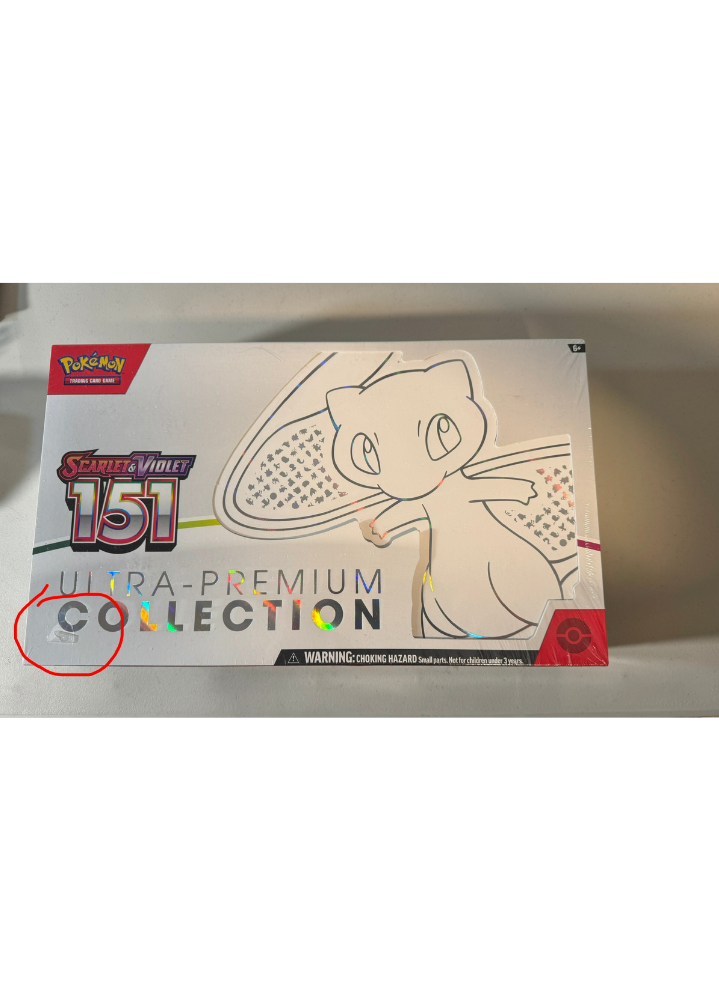 Pokemon - Scarlet & Violet - 151 - Ultra Premium Collection (Small Rip)