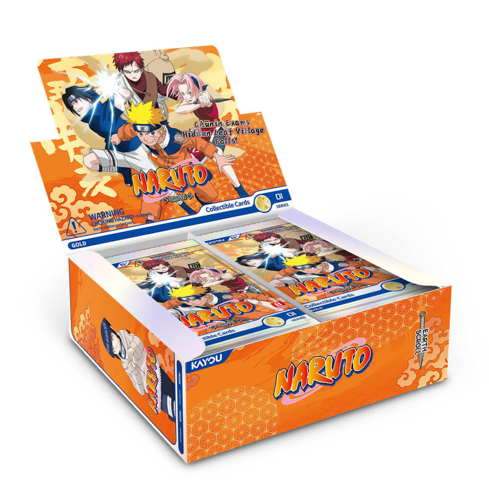 Kayou - Naruto - Earth Scroll Series 1 - Display Box