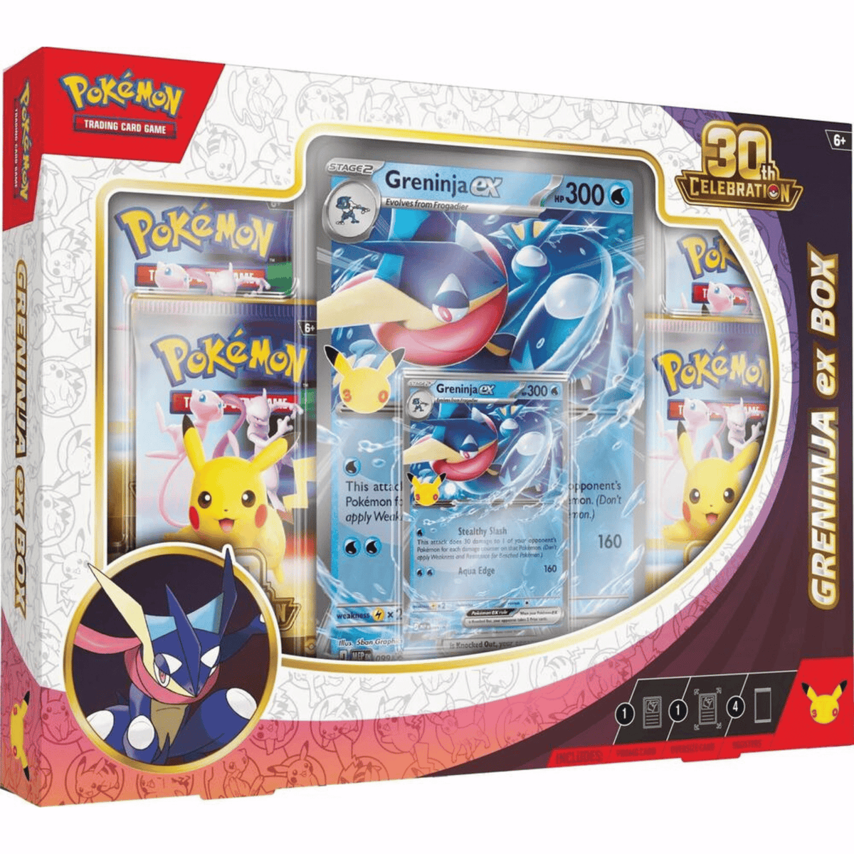 Pokemon 30th Celebration Greninja ex Box