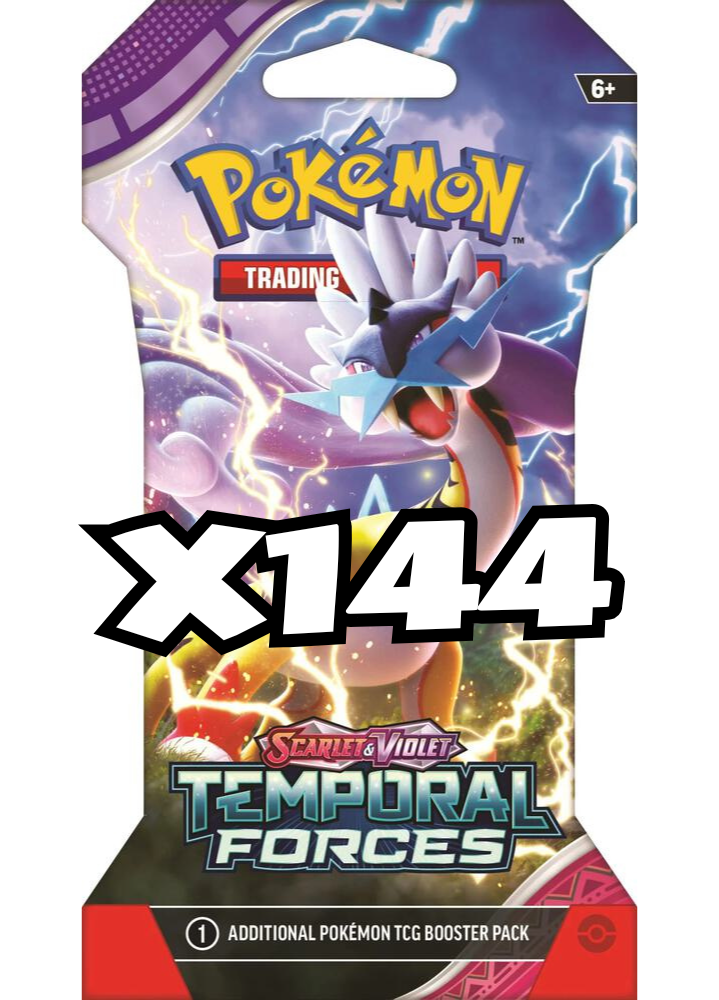 Temporal Forces Sleeved Booster Pack x144
