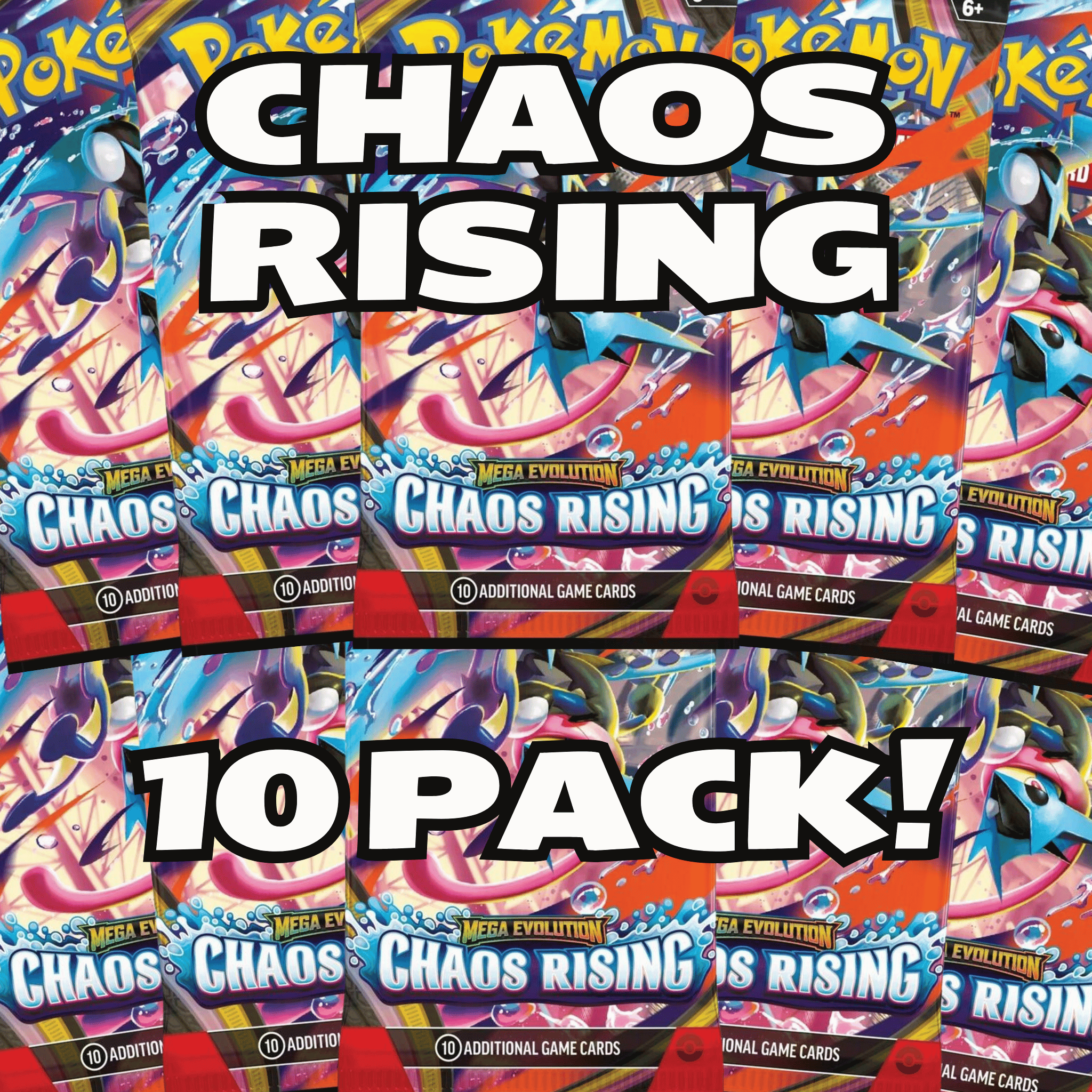 TPO Livestream: July 30th Chaos Rising 10 Pack!