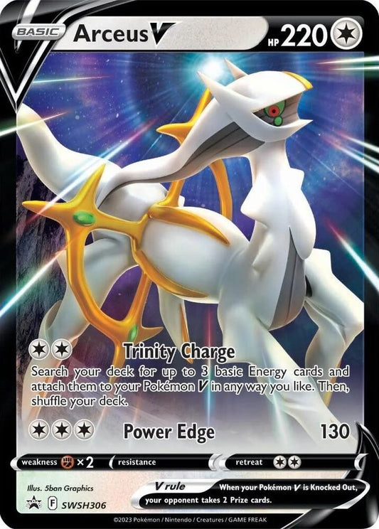 Arceus V - SWSH306 - SWSH: Sword & Shield Promo Cards