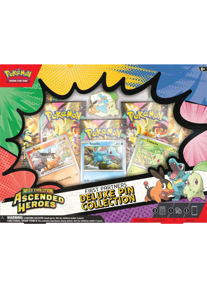 Ascended Heroes First Partners Deluxe Pin Collection