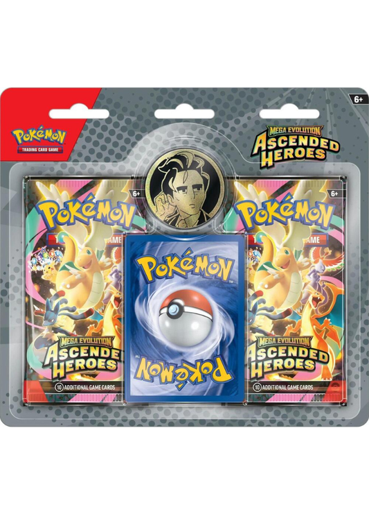 Pokemon - Mega Evolution - Ascended Heroes - 2 Pack Blister (Larry)