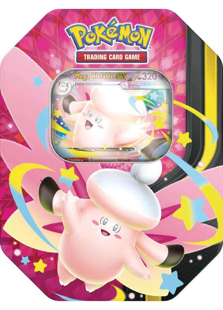 Pokemon - Mega Moonlit Tin (Mega Clefable ex)