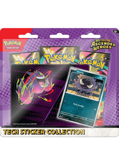 Pokemon - Mega Evolution - Ascended Heroes - Tech Sticker Collection