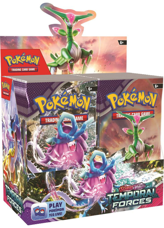Pokemon - Scarlet & Violet - Temporal Forces - Booster Box