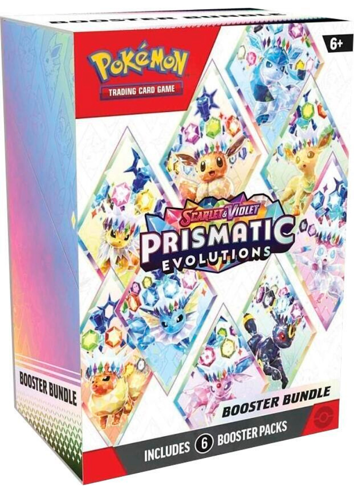 Pokemon - Scarlet & Violet - Prismatic Evolutions - Booster Bundle