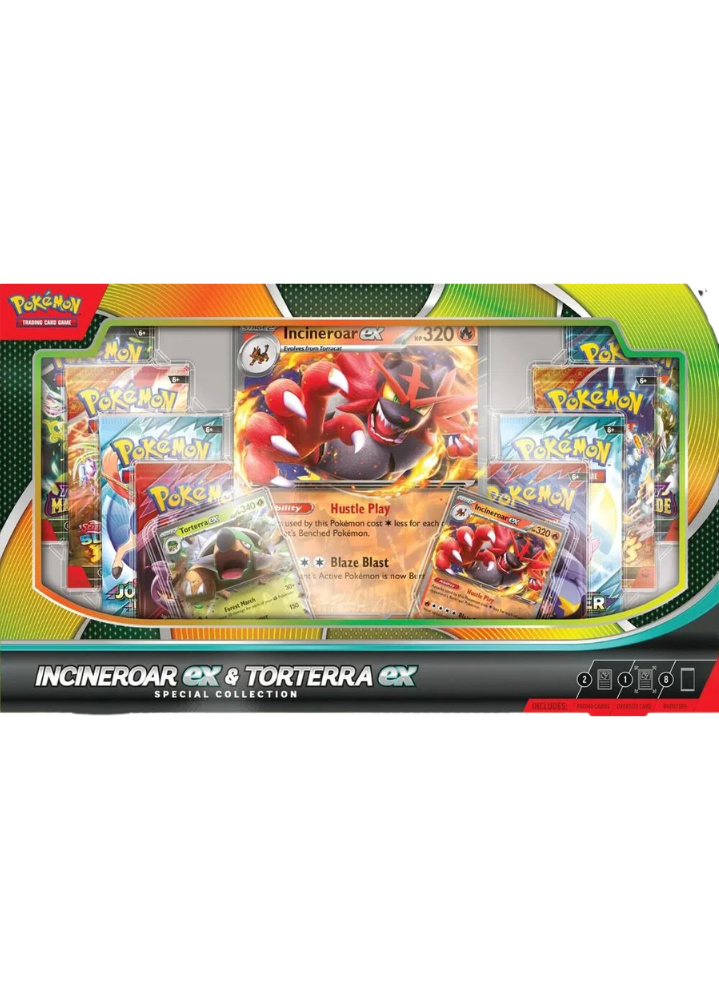 Incineroar ex and Torterra ex Special Collection