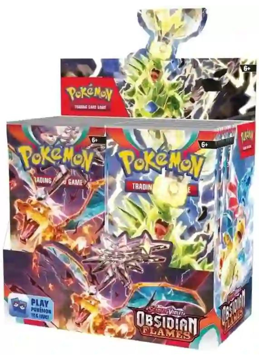 Obsidian Flames Booster Box Case