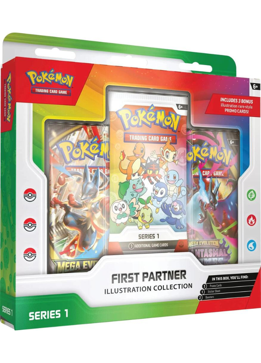 Pokemon First Partner Illustration Collection (Series 1)