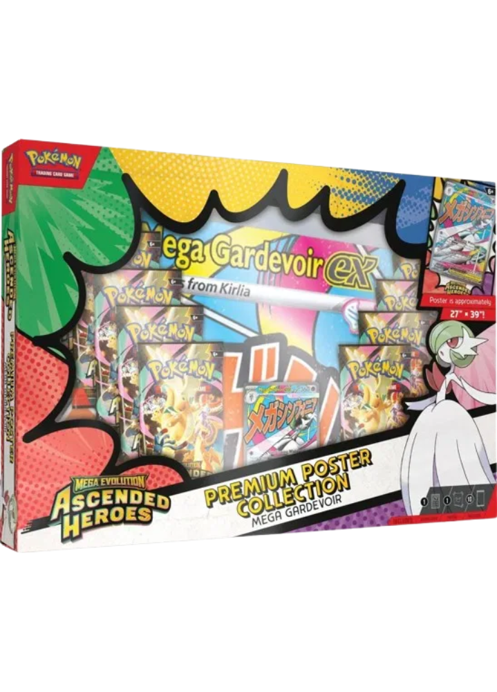Pokemon - Mega Evolution - Ascended Heroes - Premium Poster Collection ...